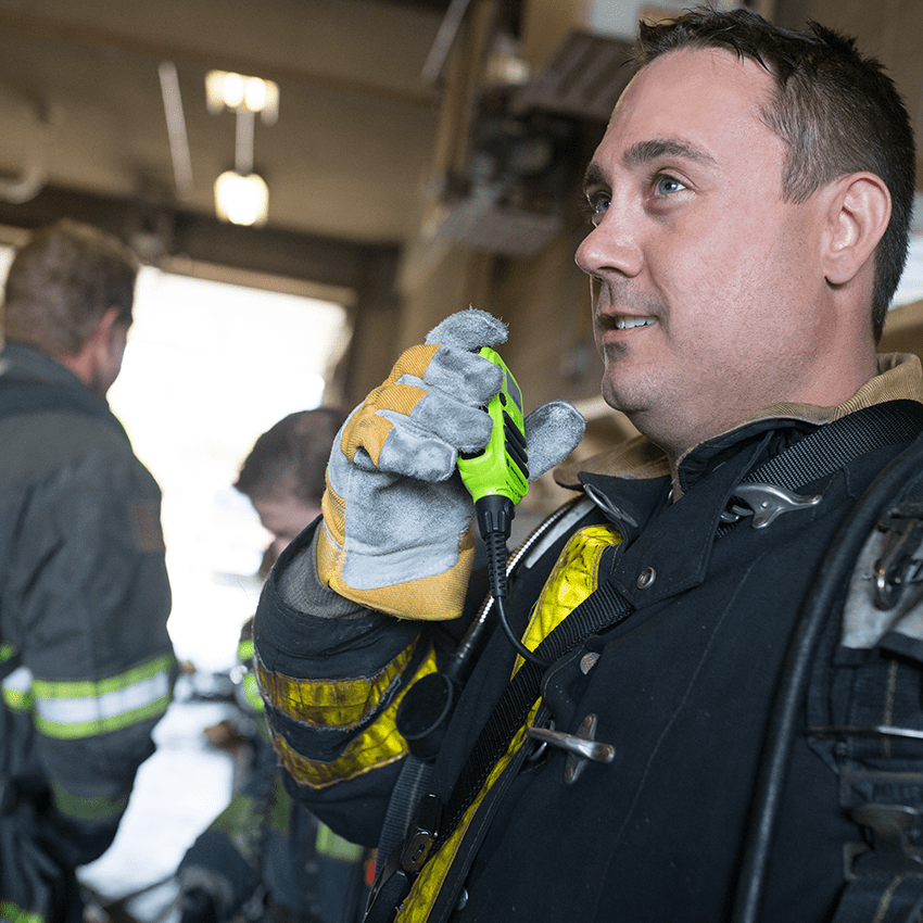 DFES using Motorola Two Way Radio