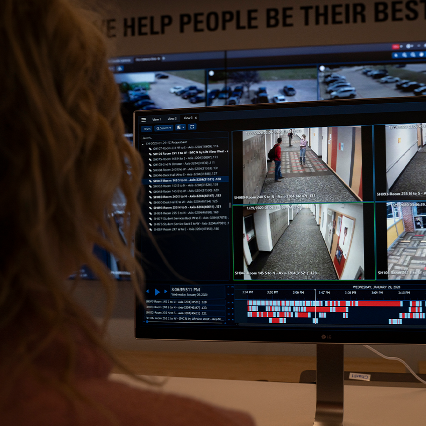 CSE Crosscom Motorola Avigilon Video Security Analytics in School
