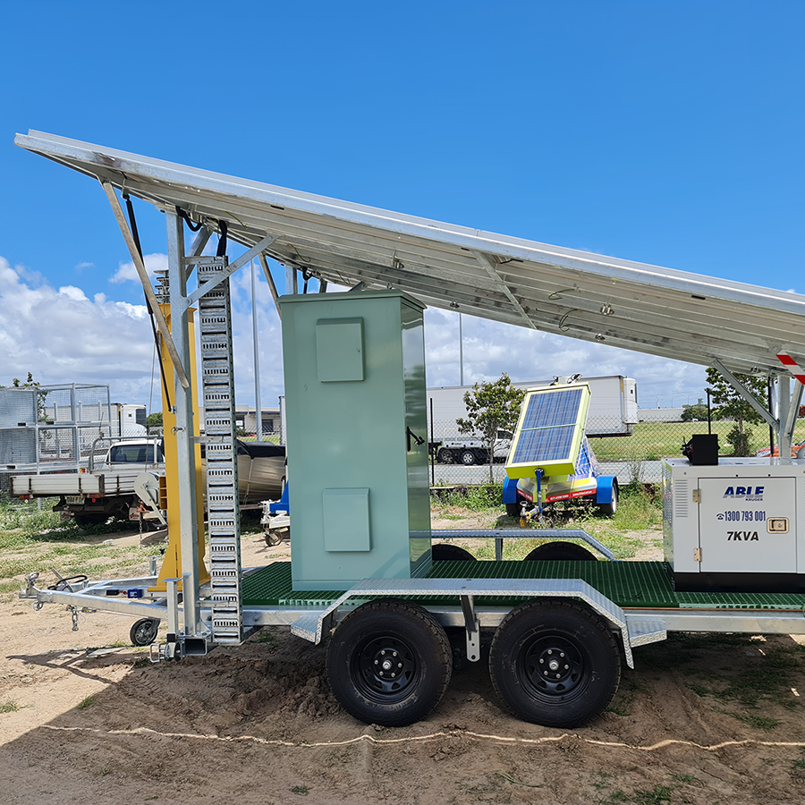 CSE Crosscom and CSE Linked Communication Hut ready for deployment for remote connection.